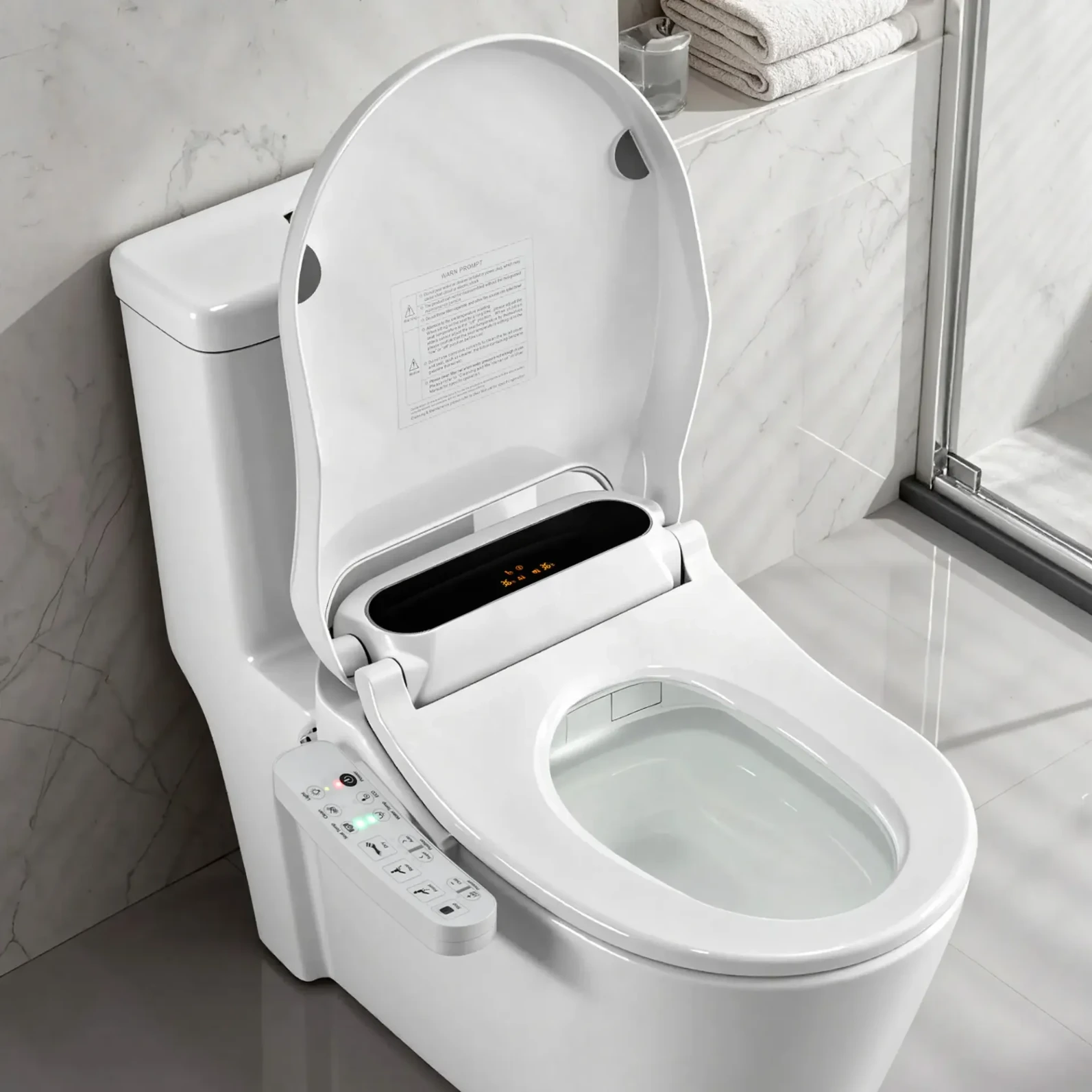 Cefito Smart Electric Bidet Toilet Seat LED Display Heated Dryer WaterMark