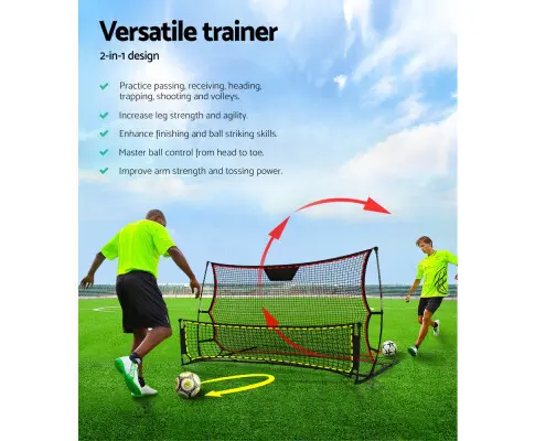 Everfit Portable Soccer Rebounder Net Goal Trainer XL 2.1