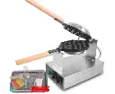 Commercial Electric Egg Puff Bubble Cake Waffle Egg Maker Machine Nonstick