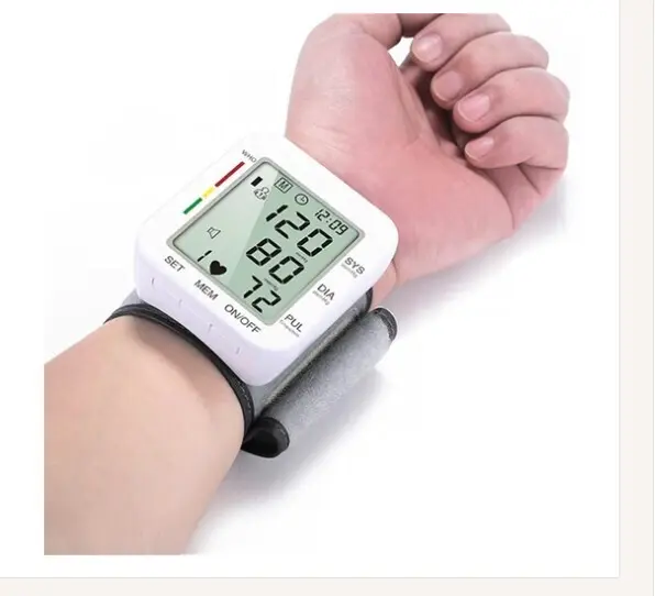 Digital Automatic Wrist Blood Pressure Monitor