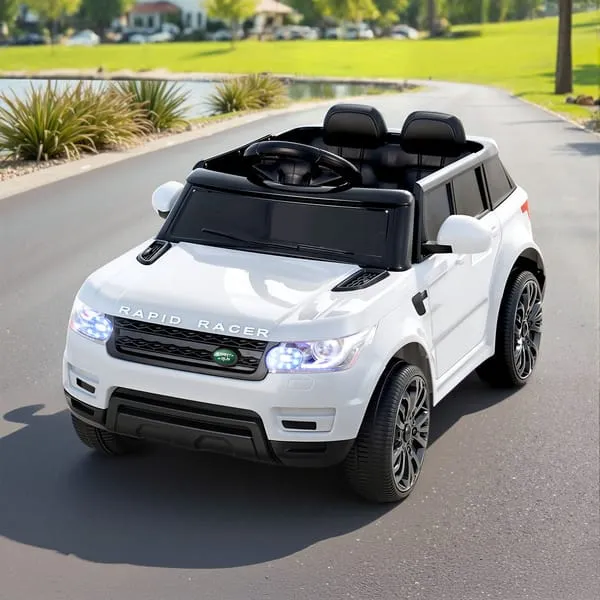 Rigo Kids Ride On Car - White