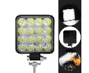 10PCS 80W CREE FLOOD LED Work Lights 12V 24V Boat Camping Square 4inch Bar