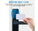 Digital Smart Door Lock Fingerprint APP Key Card Password Electronic Home Lock