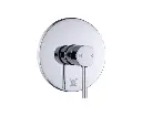 Shower Bath Mixer Tap Bathroom WATERMARK Approved - Chrome (Round)