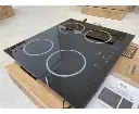 Empava Electric Induction Cooktop Stove Hob with 4 Burners and Sensor Touch in Black Vitro Ceramic Glass