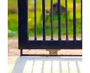 Sliding Gate Hardware Accessories Kit - 6m Track, Wheels, Stopper, Roller Guide