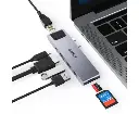 CHOETECH HUB-M24 7-in-2 MacBook Pro/Air USB Adapter USB-C Hub