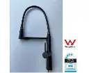 Matte Black Brushed Gold Chrome Pull out Kitchen tap 3 way pure water PVD plated