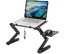 Adjustable Laptop Stand with Mouse Pad
