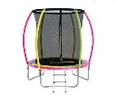 Everfit 6FT Trampoline for Kids w/ Ladder Enclosure Safety Net Rebounder Colors