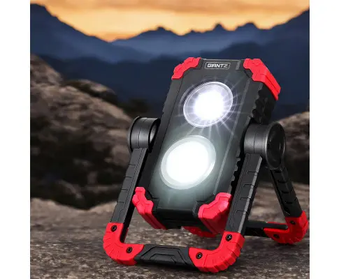 Giantz Work Light Rechargeable Torch USB Cordless LED Lamp 360°Rotation Folding
