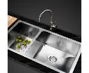 Cefito Homemade Kitchen Sink Stainless Steel Sink 71cm x 45cm