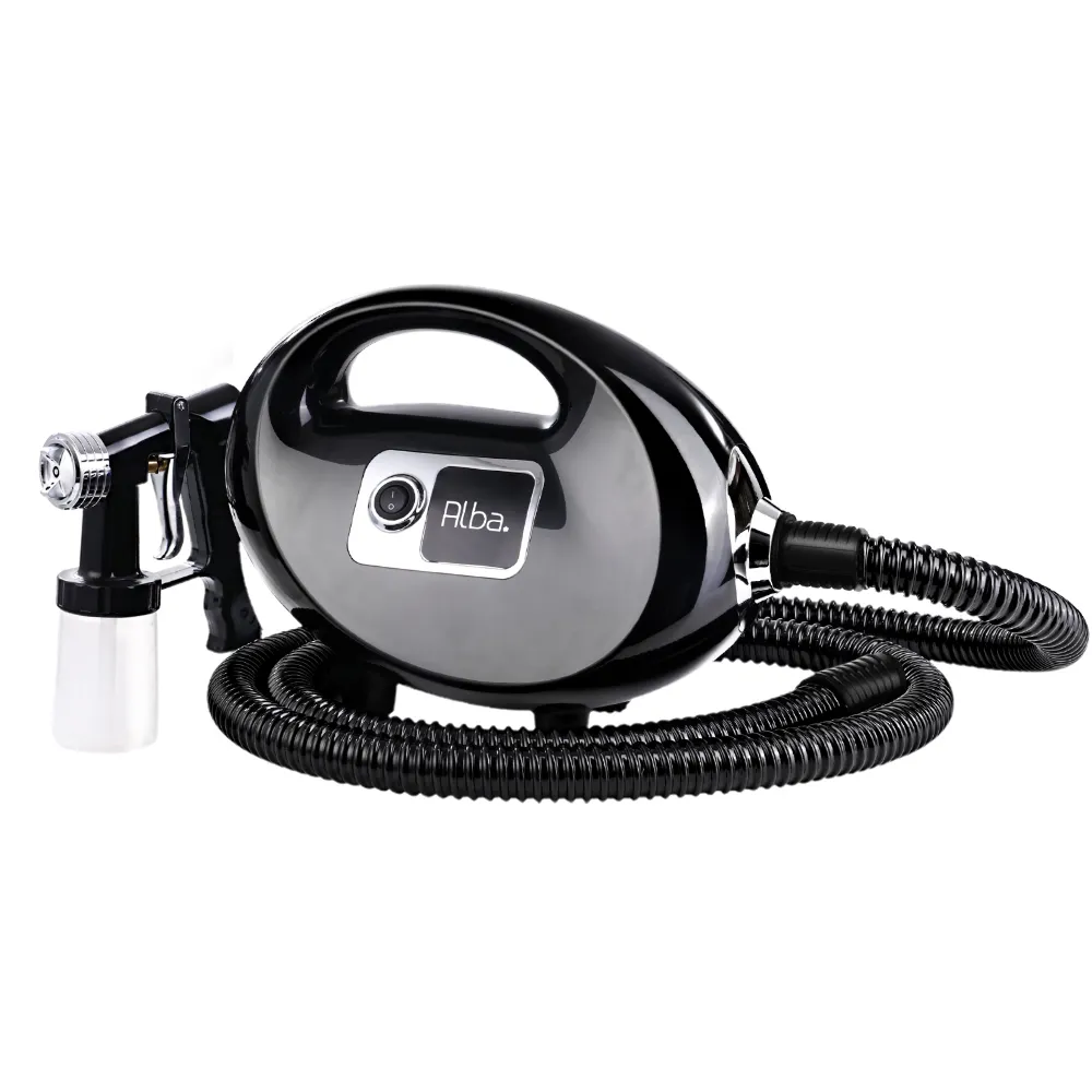 Professional Spray Tan Machine Sunless Tanning Gun Kit HVLP System Black
