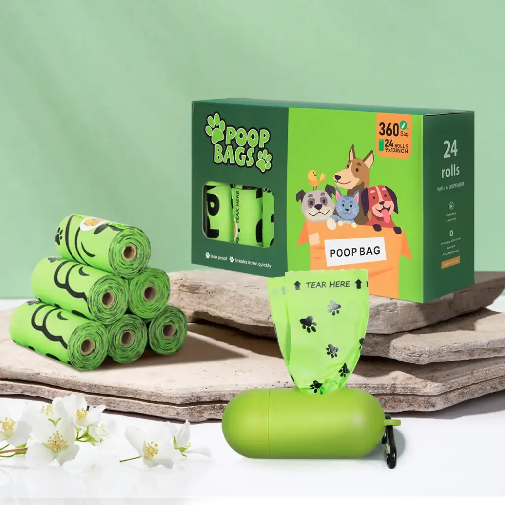 PaWz 100% Compostable Biobased Dog Poop [360pcs] (360)