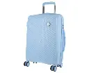 Pierre Cardin Inspired Milleni Cabin Luggage Bag Travel Carry On Suitcase 54cm (39L) - Blue