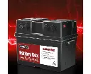 Giantz Battery Box 500W Inverter Deep Cycle Battery Portable Caravan Camping USB