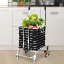 Mountview Foldable Shopping Cart Trolley