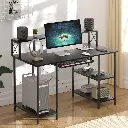 Levede Office Gaming Computer Desk Black