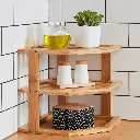 3 Tiers Bamboo Kitchen Rack Storage