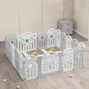 BoPeep Kids Playpen Baby Safety Gate 18 high panels