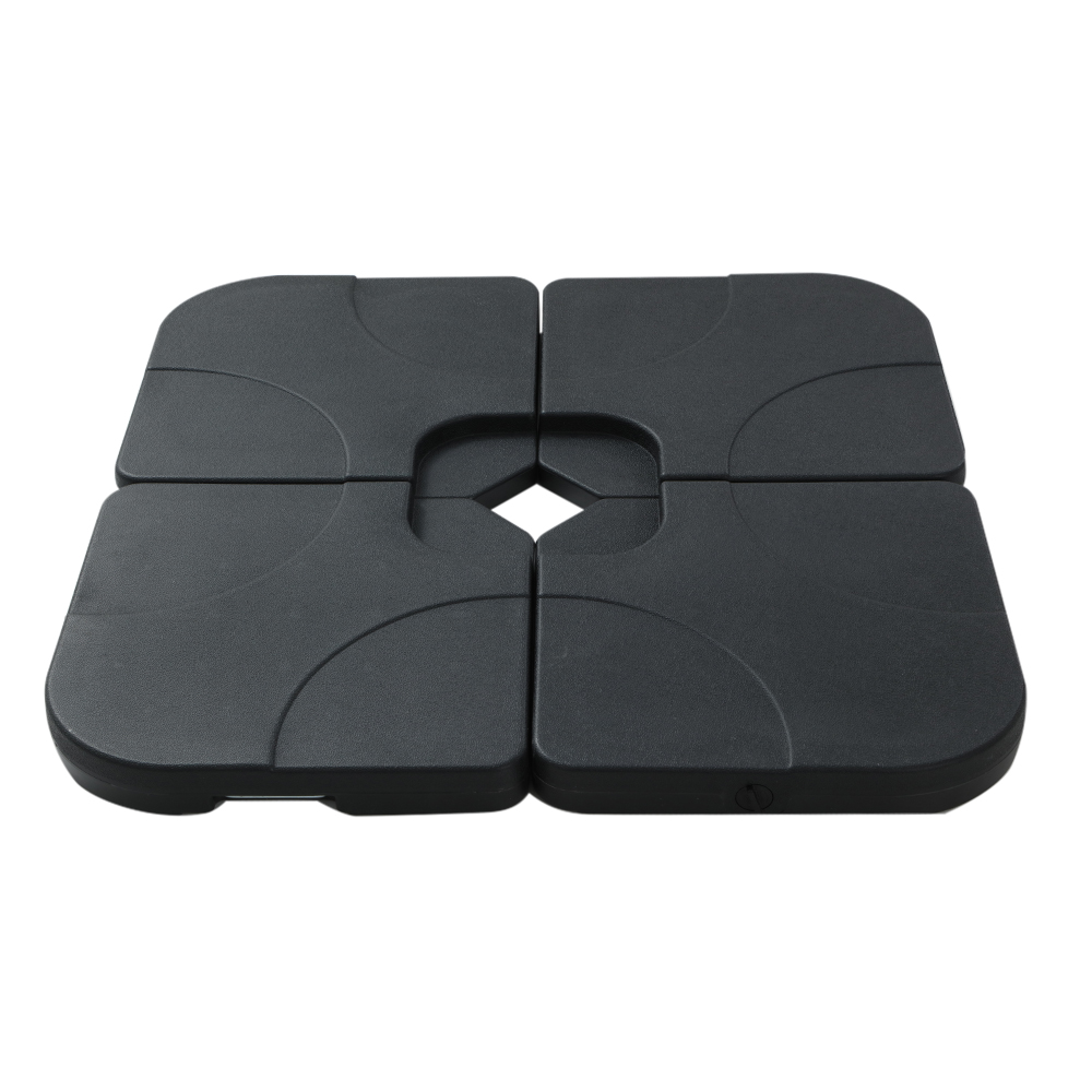 Instahut Outdoor Umbrella Base 50cm 4 Plates Stand Pod Cantilever
