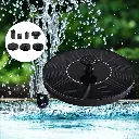 Solar Fountain Powered Water Power Floating