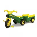 John Deere Ride-on Trike Wagon Set Tricycle Bike Pedal Tractor - 46088