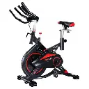 PowerTrain RX-900 Exercise Spin Bike Cardio Cycle - Red
