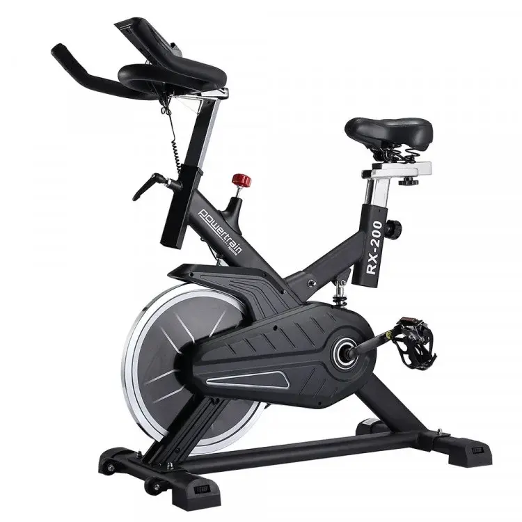 Powertrain RX-200 Exercise Spin Bike Cardio Cycle - Black