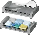 XXL Under Bed Rolling Storage Containers with 50L Large Capacity and Wheels