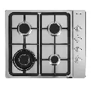 Devanti Gas Cooktop 60cm Stove Hob Silvir