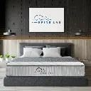 Spine-Lab Mattress 5 Zone 21cm Medium Firm Foam Bonnell Spring - Double - White