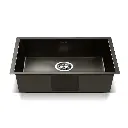 Cefito Kitchen Sink 45X30CM Stainless Steel Basin Single Bowl Black