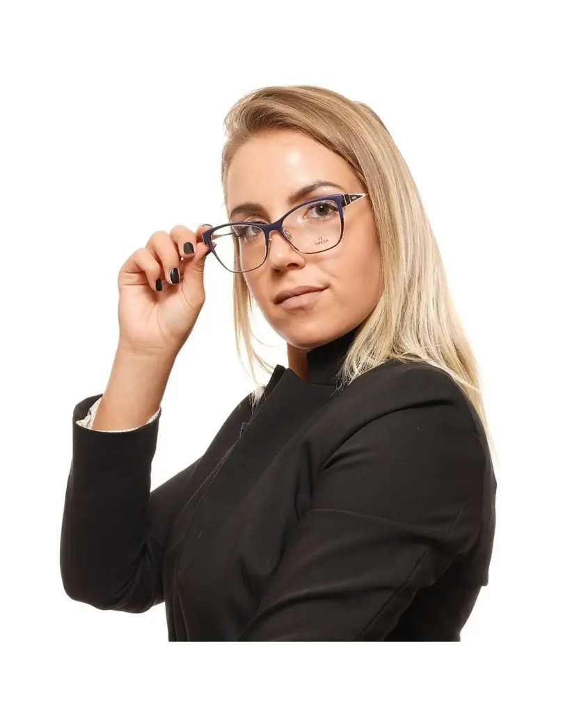 Omega Women's Blue Optical Frames - One Size