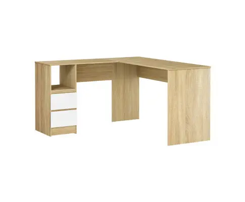 Artiss Corner Computer Desk Office Study Desks Table Drawers L-Shape Workstation