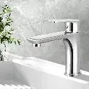 Bathroom Basin Mixer Tap Brass Faucet Vanity Laundry Sink Chrome
