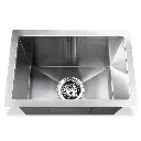 Cefito Kitchen Sink 45X30CM Stainless Steel Basin Single Bowl Silver
