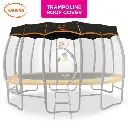 Kahuna 14ft Removable Twister Trampoline Roof Shade Cover