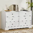 Artiss 6 Chest of Drawers - LEIF White