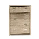 Artiss 5 Chest of Drawers - MAXI Pine