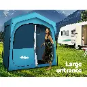 Weisshorn Double Camping Shower Toilet Tent Outdoor Fast Set Up Change Room