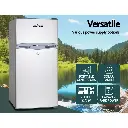 Glacio 100L Portable Fridge Freezer Bar Upright 12V/24V/240V Camping Caravan