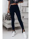 Azura Exchange High Waist Slit Leggings