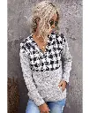Azura Exchange Plaid Hoodie with Pocket Detailing