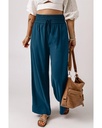 Azura Exchange Drawstring Elastic Waist Wide Leg Pants