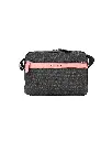 Michael Kors Cooper Small Utility Crossbody - Black Signature/Pink One Size Women