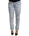 ACHT Washed Cotton Folded Hem Denim Jeans W25 US Women