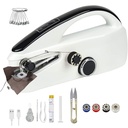 Portable Multi-Functional Electric Sewing Machine with Dual-Speed Adjustment for Home Use