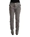 100% Authentic ACHT High Waist Straight Fit Jeans with Logo Details W34 US Women