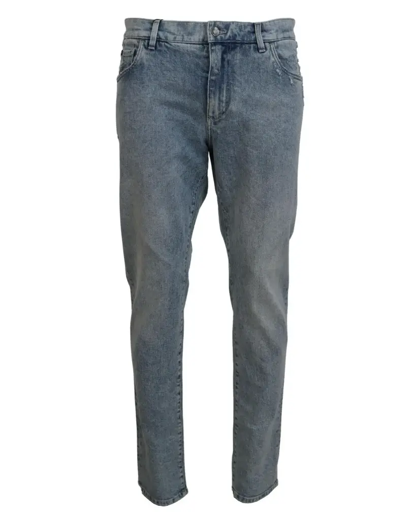 Dolce & Gabbana Slim Fit Denim Jeans 56 IT Men